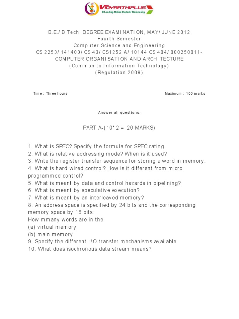 Computer Network Question Paper Download Free PDF Office Equipment