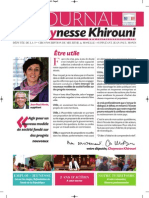 Chaynesse Khirouni - Le Journal - n°2