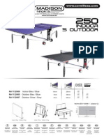 Mesa de Pingpong Cornilleau,Mesa 250 Indoor