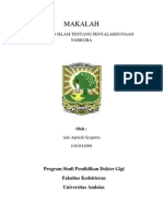 Makalah Pandangan Islam Tentang Penyalahgunaan Narkoba