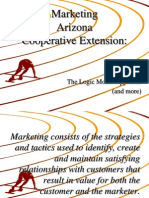 Marketing Arizona Cooperative Extension:: The Logic Model Approach (And More)