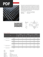 Expanded Metal Specifications Guide | PDF | Building Materials | Materials
