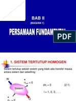 Bab 2 Persamaan Fundamental 1