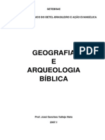 Geografia e Arqueologia Bíblica (1)