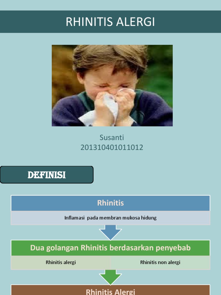  Rhinitis  Alergi 