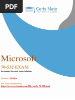 Up To Date 70-532 PDF Exam Demo