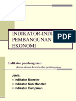  Indikator Pembangunan