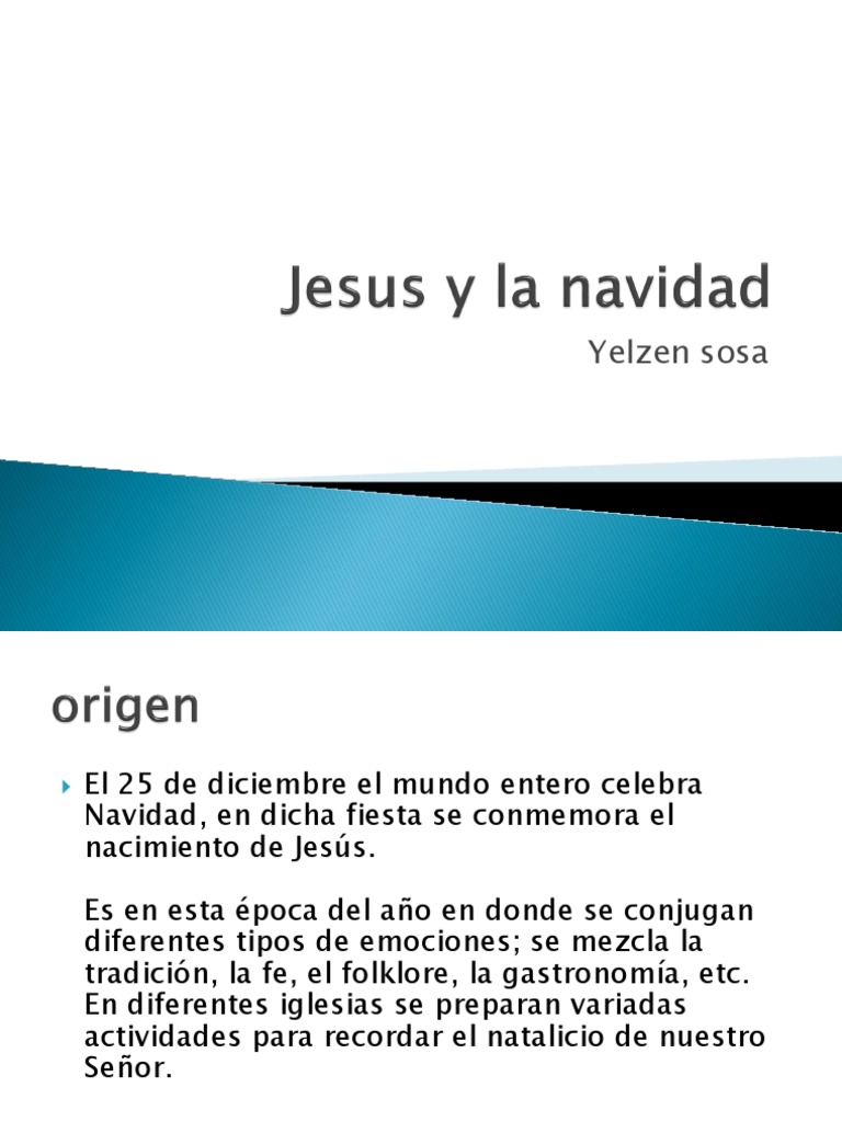 Jesus y La Navidad | PDF | Religión y espiritualidad