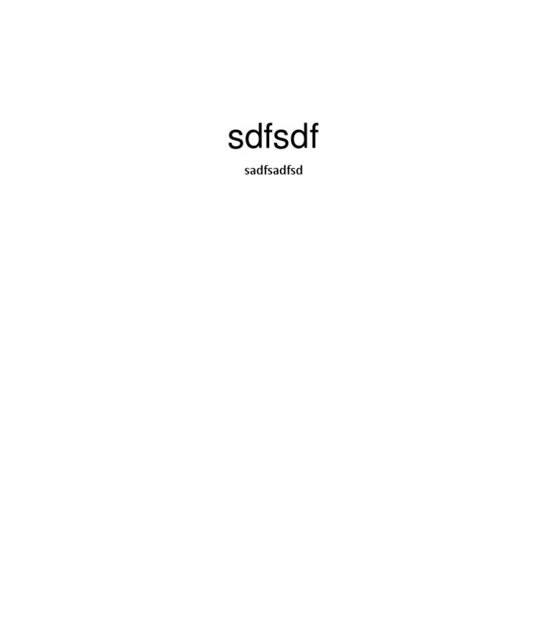 Untitled Document Content | PDF