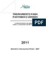 Treinamento para pastores e líderes na Visão Celular