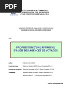 Download Mmoire Agence Voyage Audit by Abdellah Benali SN250750139 doc pdf