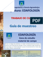 Guia de Muestreo Trabajo de Curso Edafología