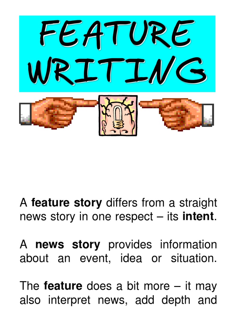 Feature Writing | PDF