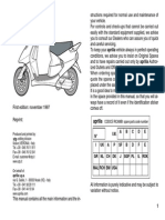 Aprilia Amico 50 English, Dutch - 1997