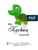 My kachwa Journal
