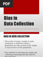 Bias in Data Collection