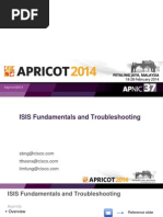 APRICOT2014 - IsIS Fundamentals and Troubleshooting