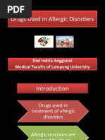 Drugs Used in Allergic Disorders2