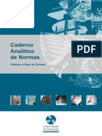 Caderno Analitico de Normas