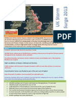 UK Storm Surges