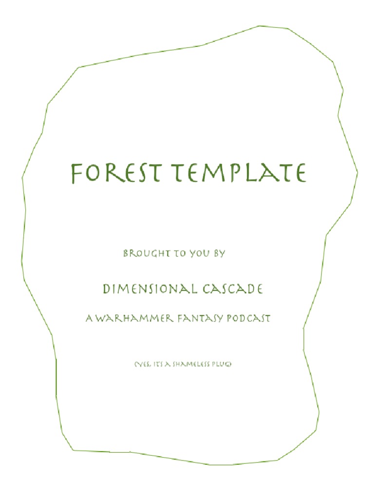 Forest Template | PDF