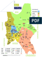 Mapa Turistico Cochabamba