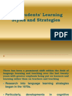 EFL Learning Styles Strategies