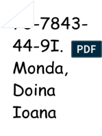 73-7843-44-9I. Monda, Doina Ioana