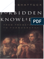  - From Prometheus to Pornography by Roger Shattuck (1996) [VTS}