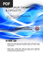 Download Alat Ukur Thompson  Cipoletti by Fatimah Time SN250813737 doc pdf