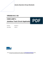 Jointless Track Circuit Application Manual