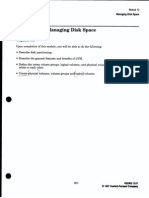 HP 9000 - Module 10 - LVM - Managing Disk Space