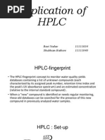 HPLC - Fingerprint