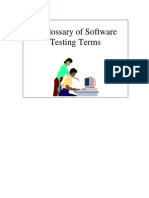 A Glossary of Software Testing Terms