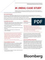 Bloomberg India Banks HDFC Case Study