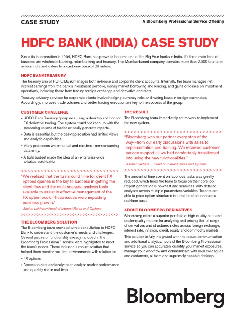 case study banks