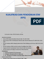 Kualifikasi Dan Pendidikan Staf Rs