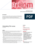 DT_USERCOM, Interpreting TGA Curves