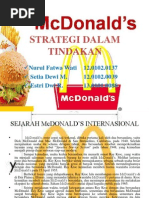 PTT MC'D Strategi Dalam Tindakan