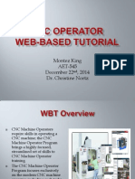 CNC Operator Web-Based Tutorial 545