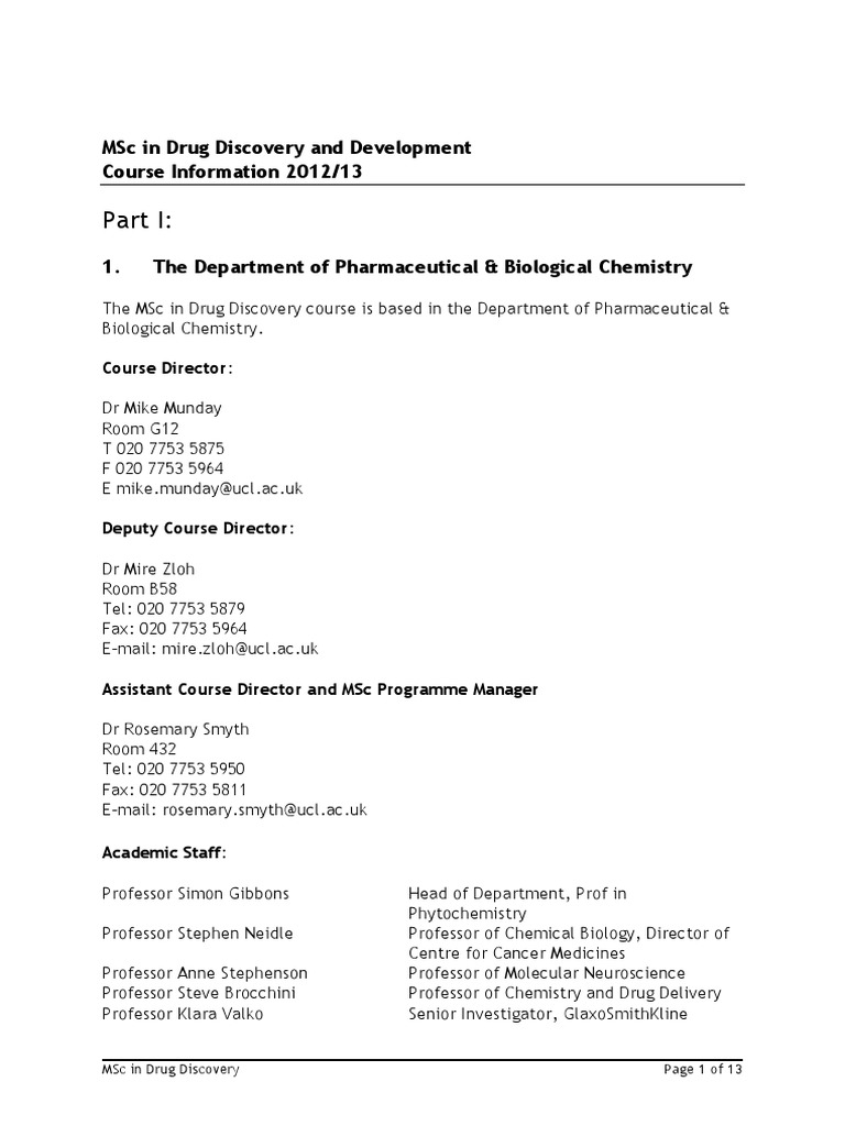 Drug Discovery Development PDF | PDF | Drug Discovery | Drug Design