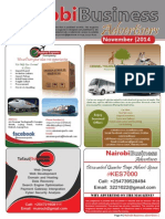 Nairobi Business Advertisers November 2014
