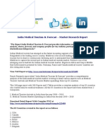 India Medical Tourism & Forecast - Market Research Report