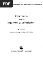 Germana Pentru Ingineri Si Tehnicieni