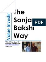 Value Investing the Sanjay Bakshi Way Safal Niveshak Special