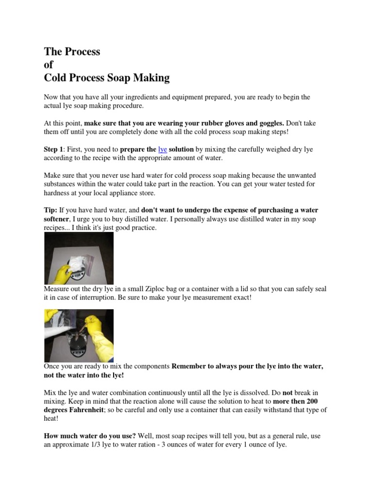 Soap Making PDF Soap Sodium Hydroxide