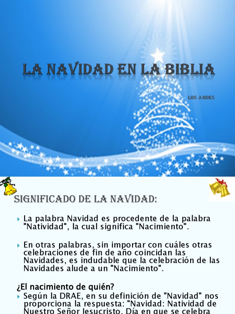 Significado bíblico de la Navidad | PDF | Religión y espiritualidad