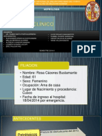 Caso Clinico Les Exposicion - NEFROPATIA SECUNDARIA .