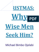 Christmas - Why Wise Men Seek Him