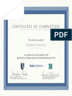 certificate of completion duke pna externship elizabeth tunstall